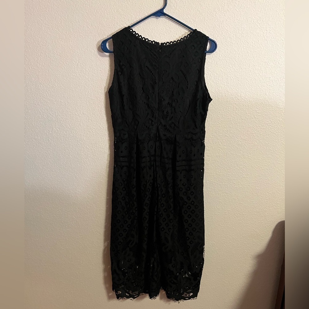 Black Lace SellSar Dress Size Large - Picture 5 of 8